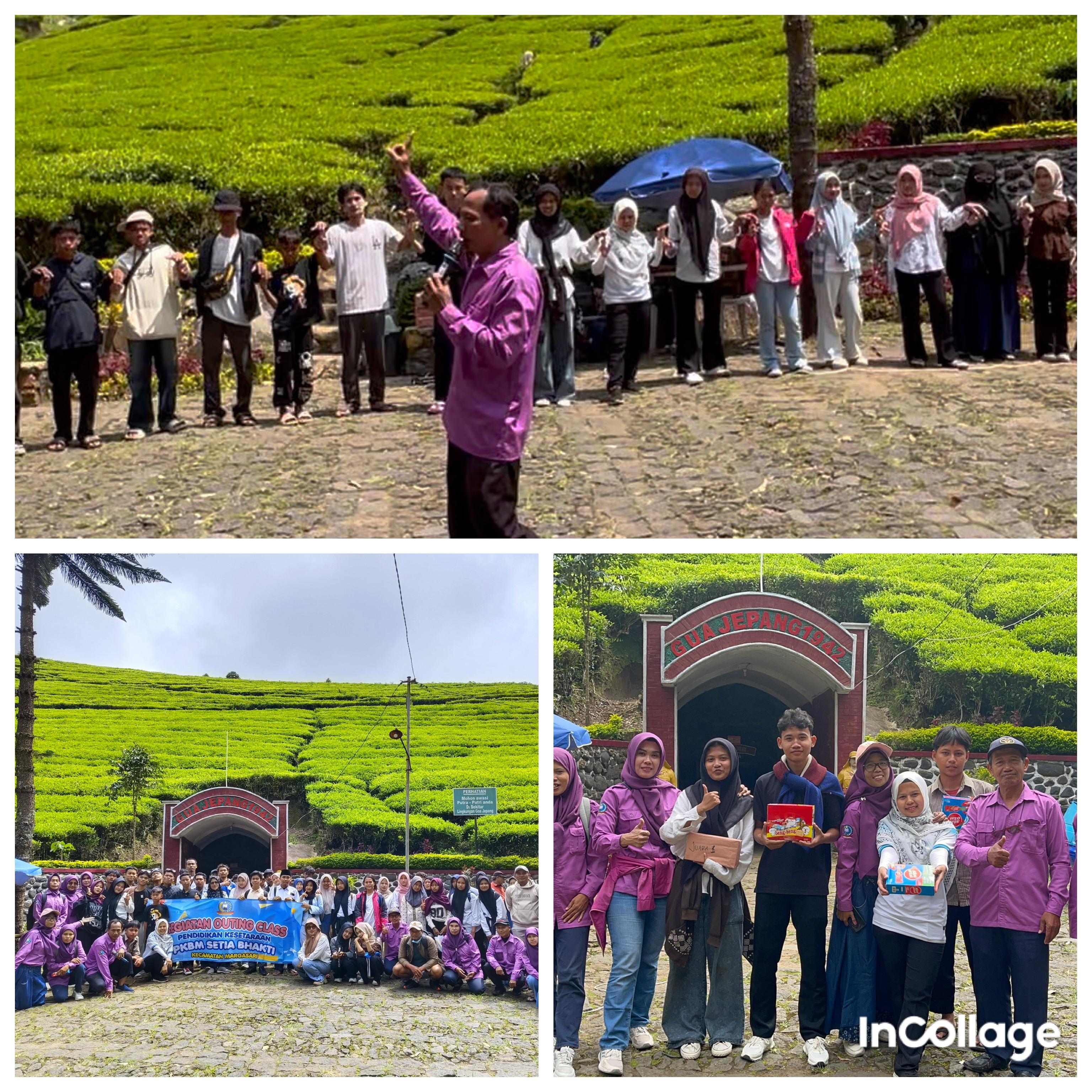 Outing Class PKBM Setia Bhakti Margasari 2025 di Kaligua Brebes